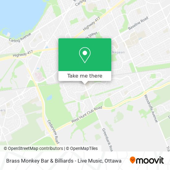 Brass Monkey Bar & Billiards - Live Music map