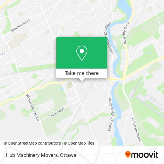 Hub Machinery Movers map