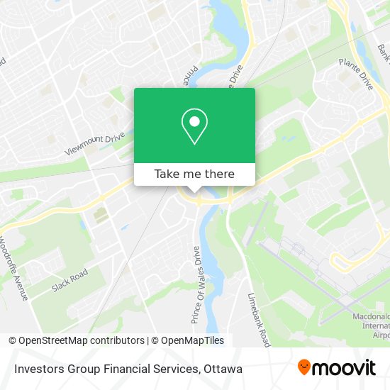Investors Group Financial Services map