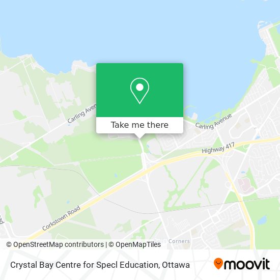 Crystal Bay Centre for Specl Education map