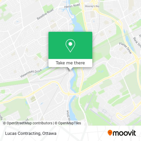 Lucas Contracting map