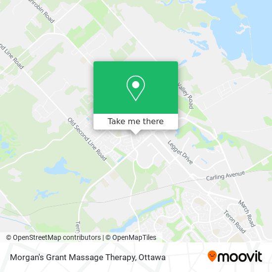 Morgan's Grant Massage Therapy plan