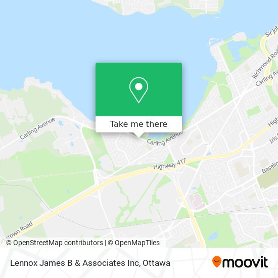 Lennox James B & Associates Inc map