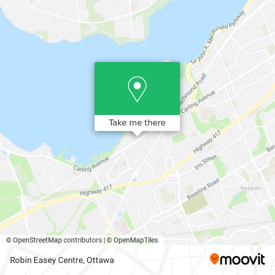 Robin Easey Centre plan
