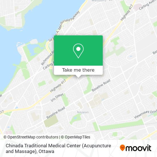 Chinada Traditional Medical Center (Acupuncture and Massage) map