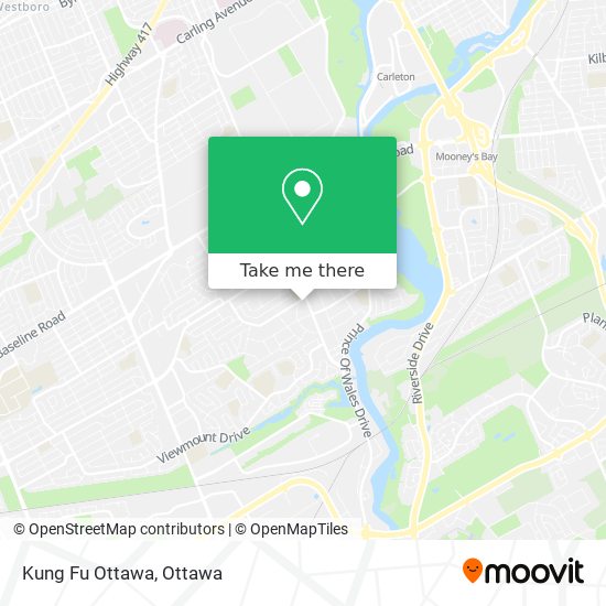 Kung Fu Ottawa plan