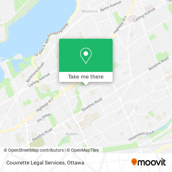 Couvrette Legal Services map