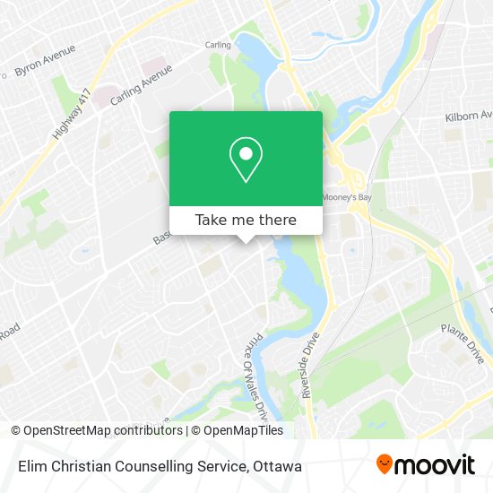 Elim Christian Counselling Service map