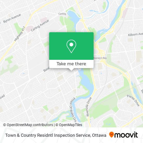 Town & Country Residntl Inspection Service map