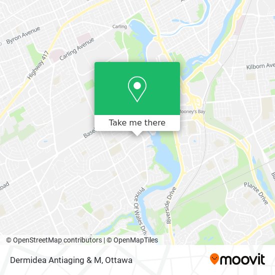 Dermidea Antiaging & M map