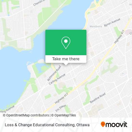 Loss & Change Educational Consulting map