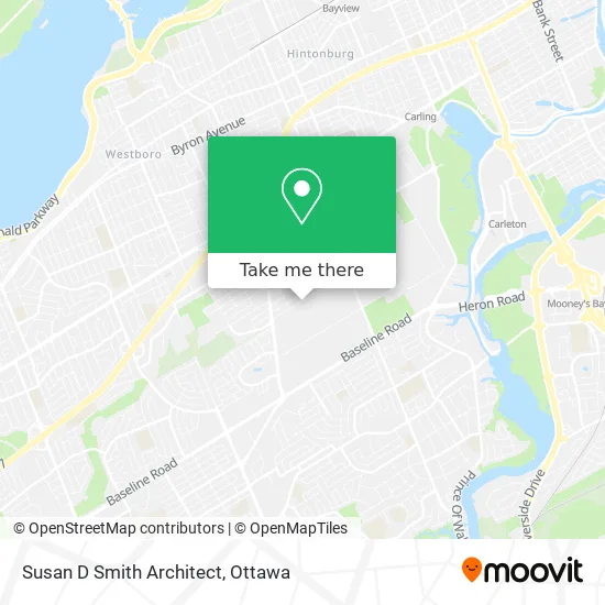 Susan D Smith Architect map