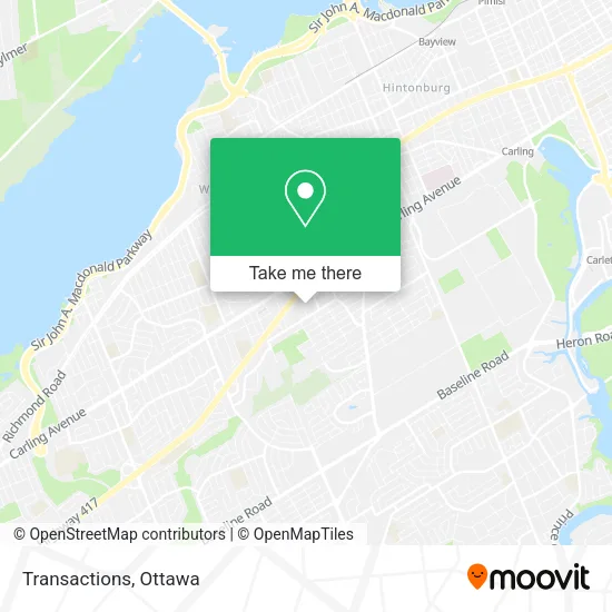 Transactions map