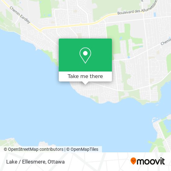 Lake / Ellesmere map