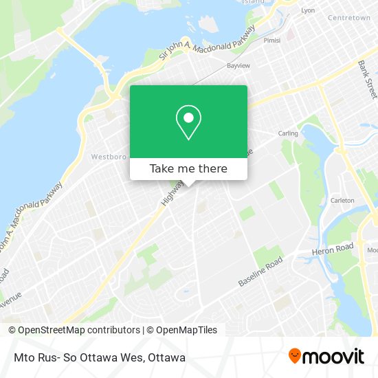 Mto Rus- So Ottawa Wes map