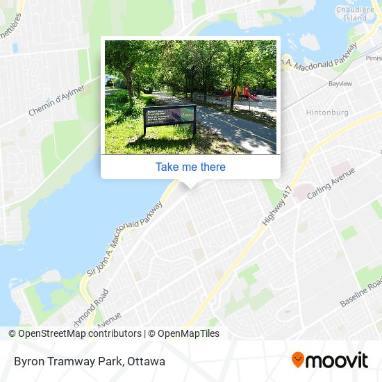 Byron Tramway Park map