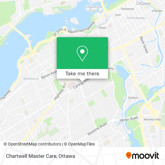 Chartwell Master Care map