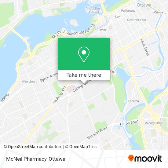 McNeil Pharmacy map