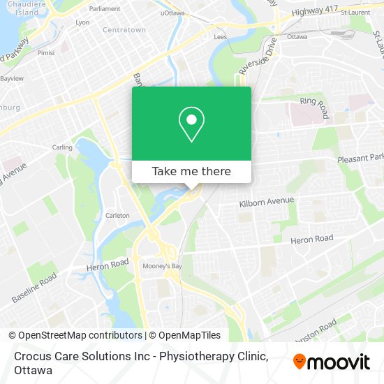 Crocus Care Solutions Inc - Physiotherapy Clinic map