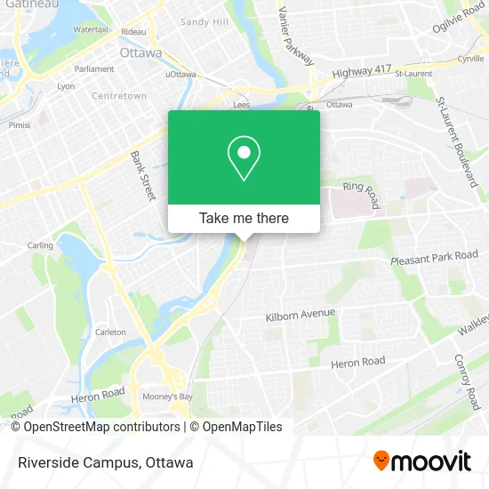 Riverside Campus map