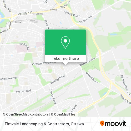 Elmvale Landscaping & Contractors map