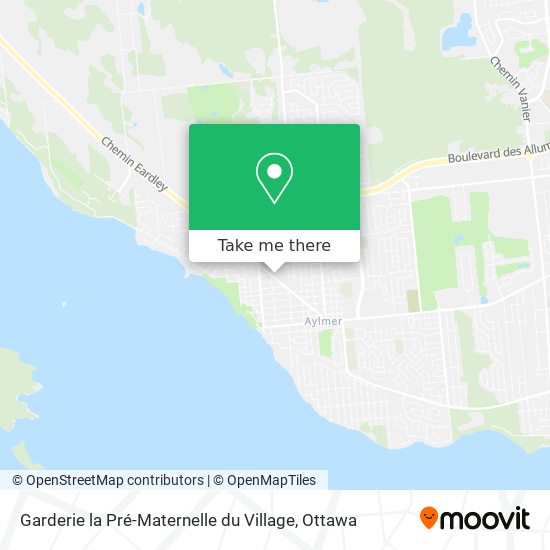 Garderie la Pré-Maternelle du Village map