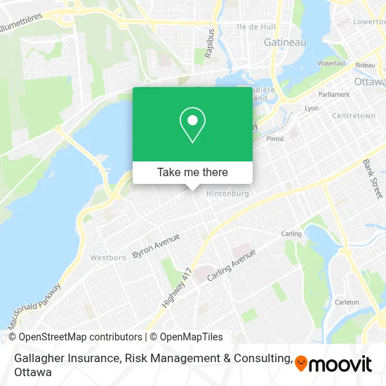 Gallagher Insurance, Risk Management & Consulting map