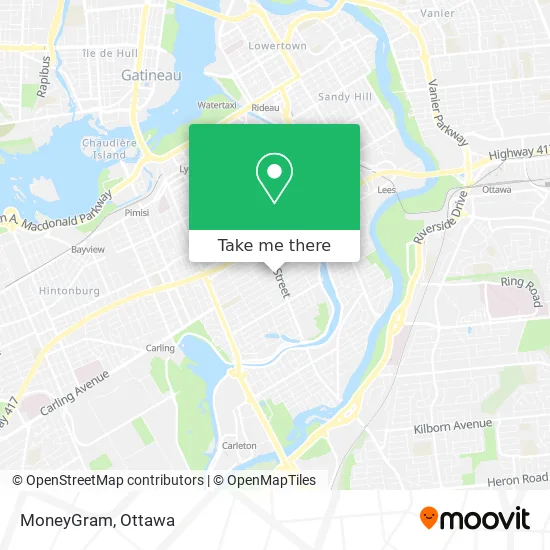 MoneyGram map