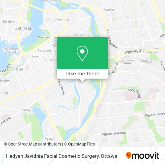 Hedyeh Javidnia Facial Cosmetic Surgery map