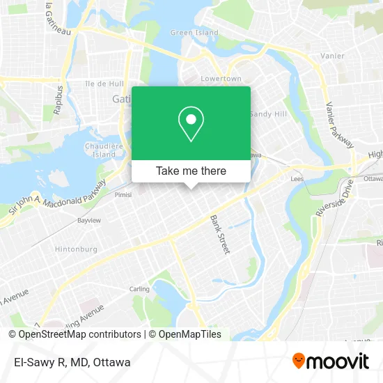 El-Sawy R, MD map