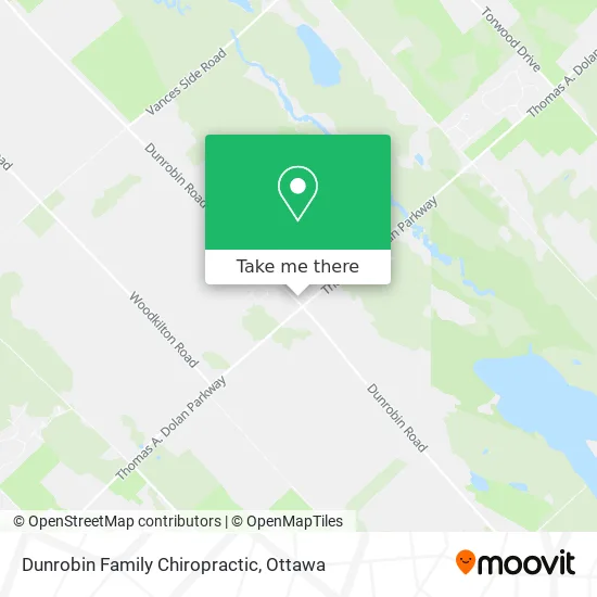 Dunrobin Family Chiropractic map