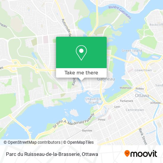 Parc du Ruisseau-de-la-Brasserie plan