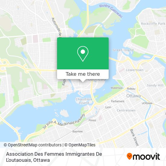 Association Des Femmes Immigrantes De L'outaouais map