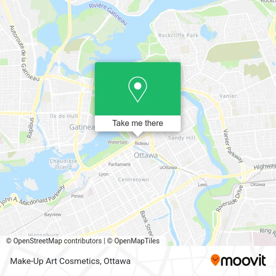 Make-Up Art Cosmetics map