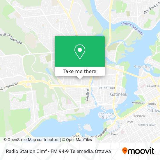 Radio Station Cimf - FM 94-9 Telemedia plan