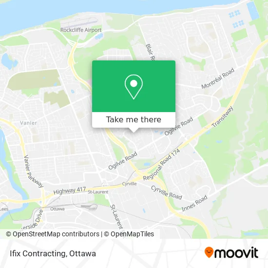 Ifix Contracting map