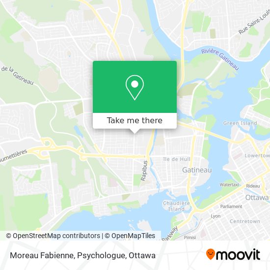 Moreau Fabienne, Psychologue map