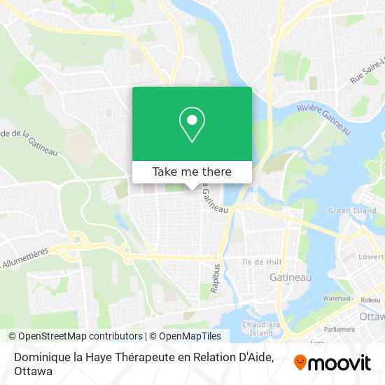Dominique la Haye Thérapeute en Relation D'Aide map