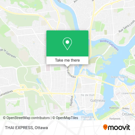 THAI EXPRESS map
