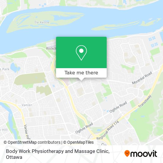 Body Work Physiotherapy and Massage Clinic map