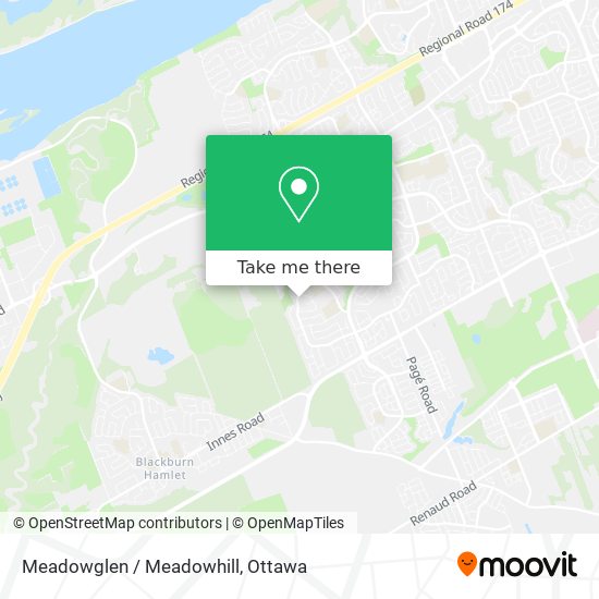 Meadowglen / Meadowhill map