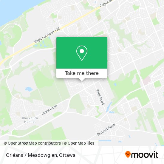 Orléans / Meadowglen plan