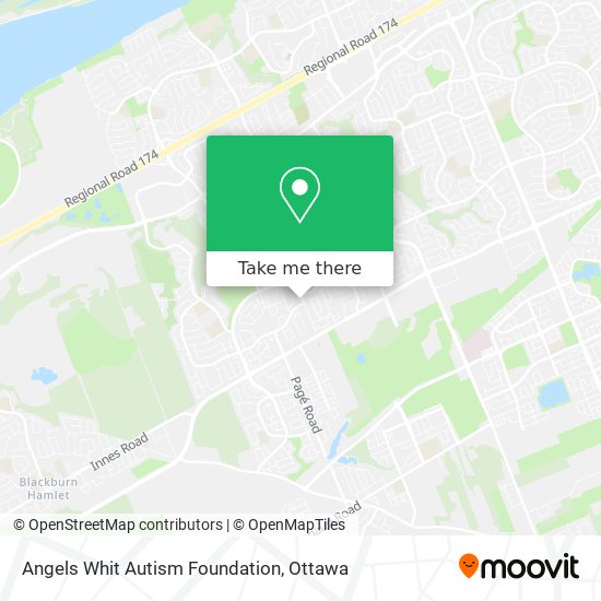 Angels Whit Autism Foundation map