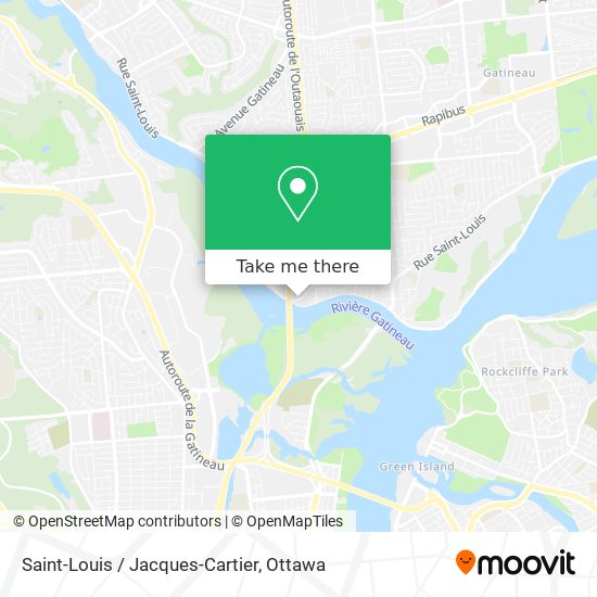 Saint-Louis / Jacques-Cartier map