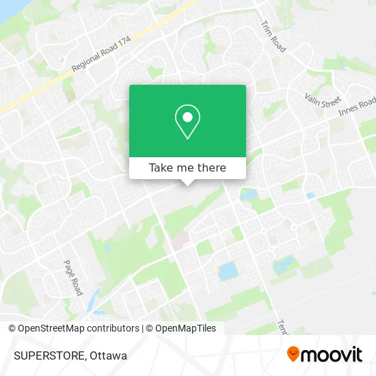 SUPERSTORE map