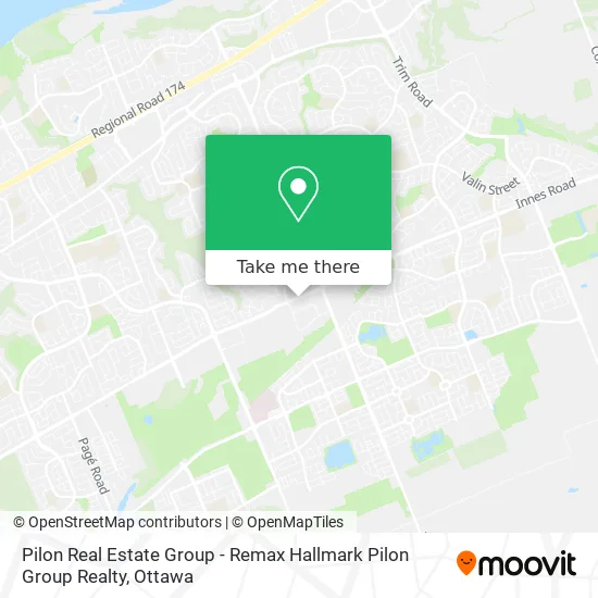 Pilon Real Estate Group - Remax Hallmark Pilon Group Realty map