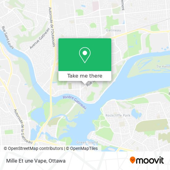 Mille Et une Vape map