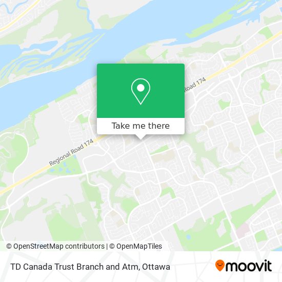TD Canada Trust Branch and Atm plan