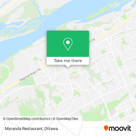 Myranda Restaurant map