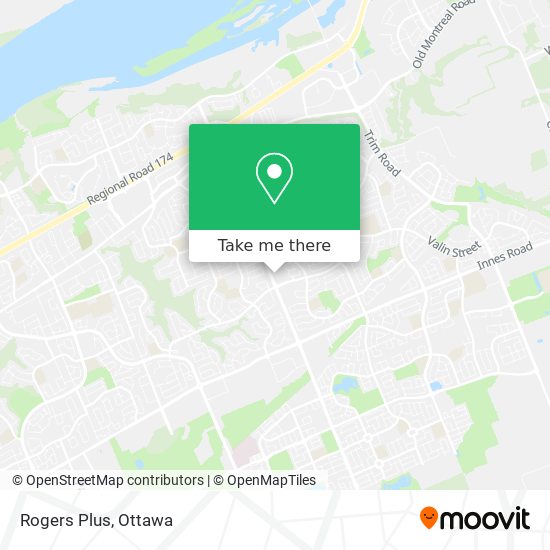 Rogers Plus map